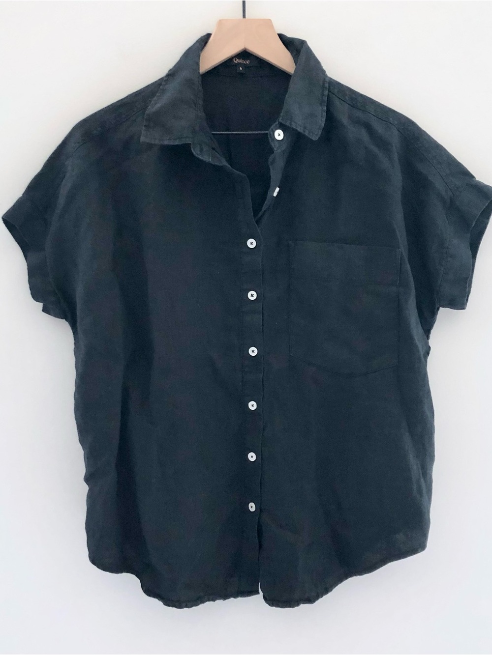 Quince 100% European Linen Camp Shirt